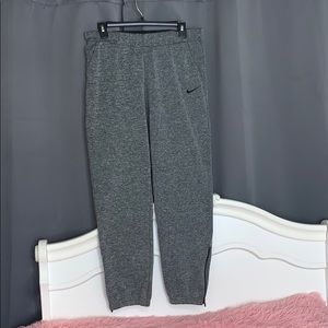 Men’s Nike Dri-fit gray sweatpants
